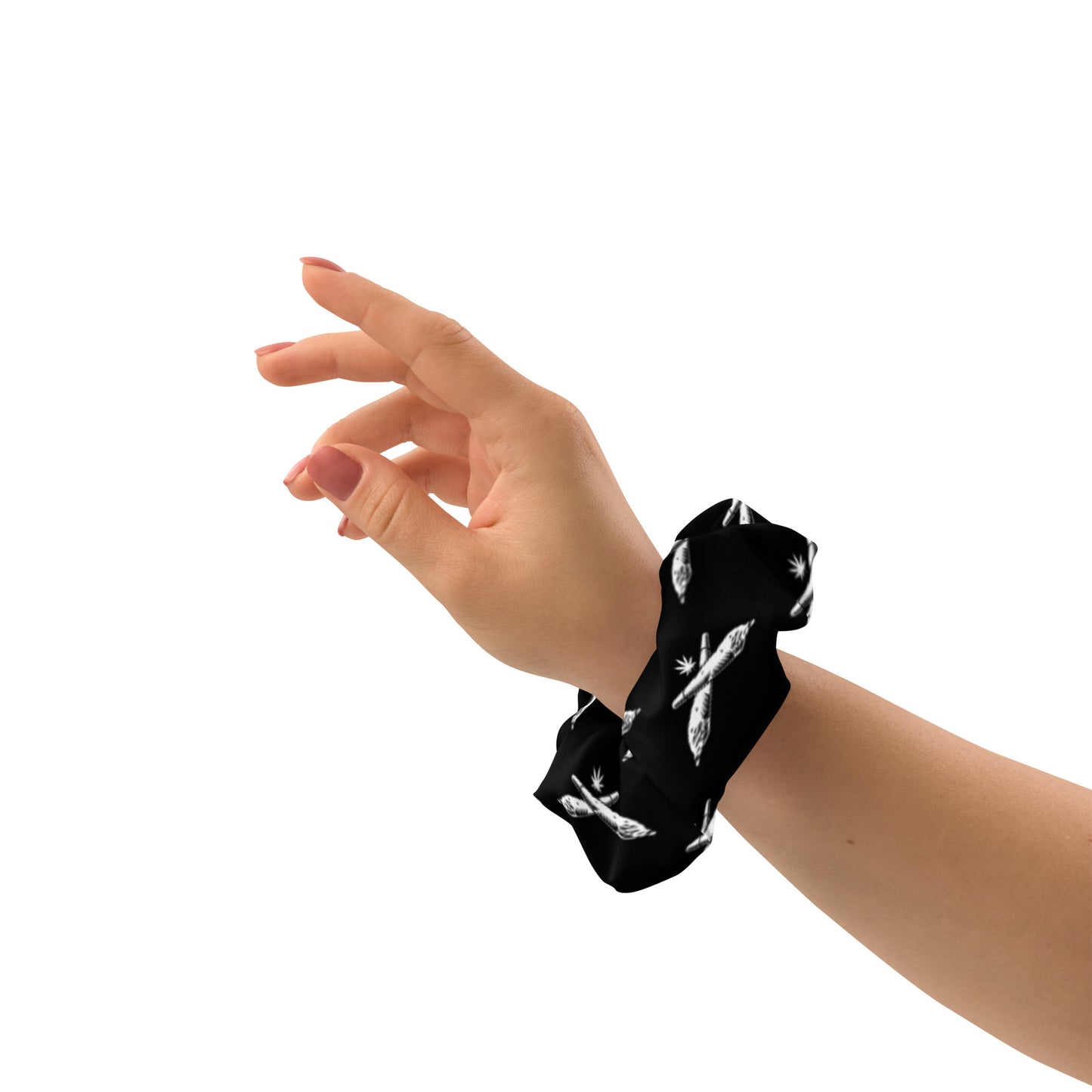 Crossed Joints Scrunchie