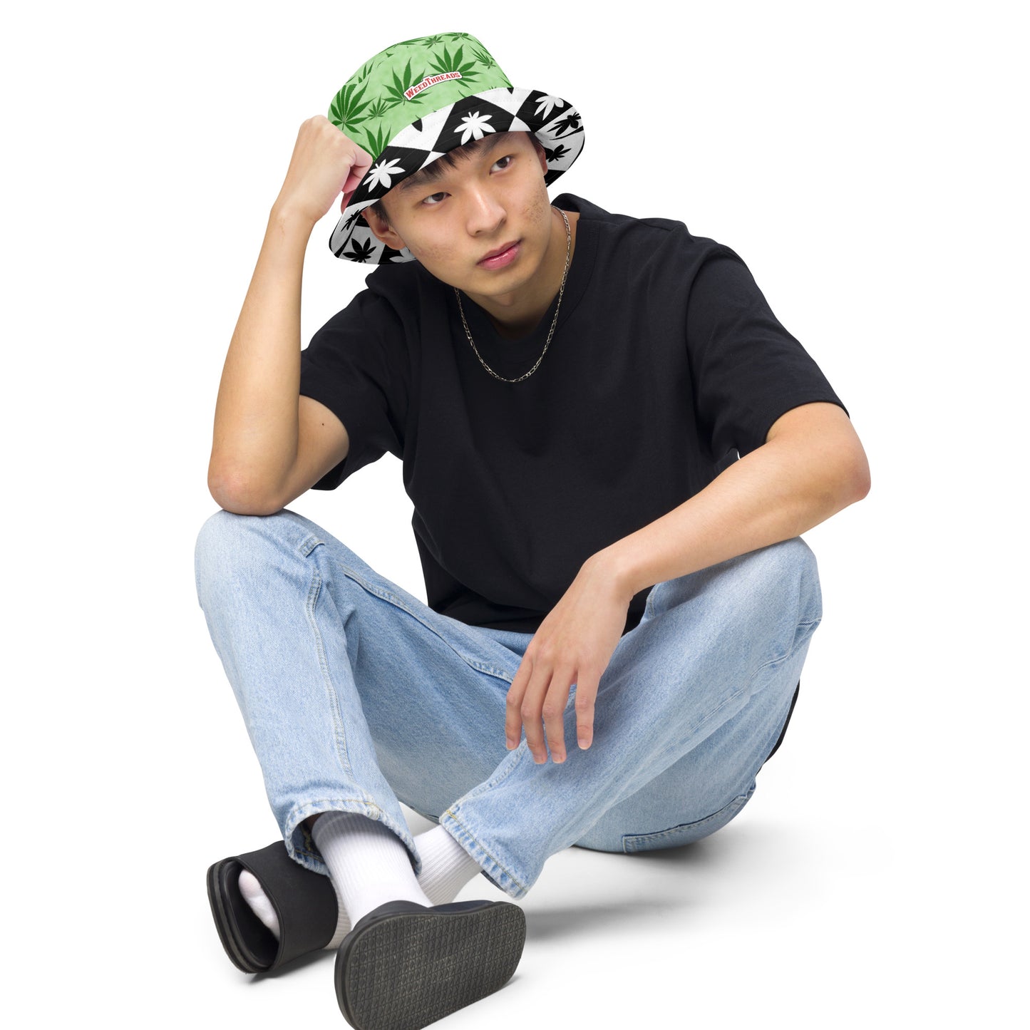 2 Tone Reversible bucket hat