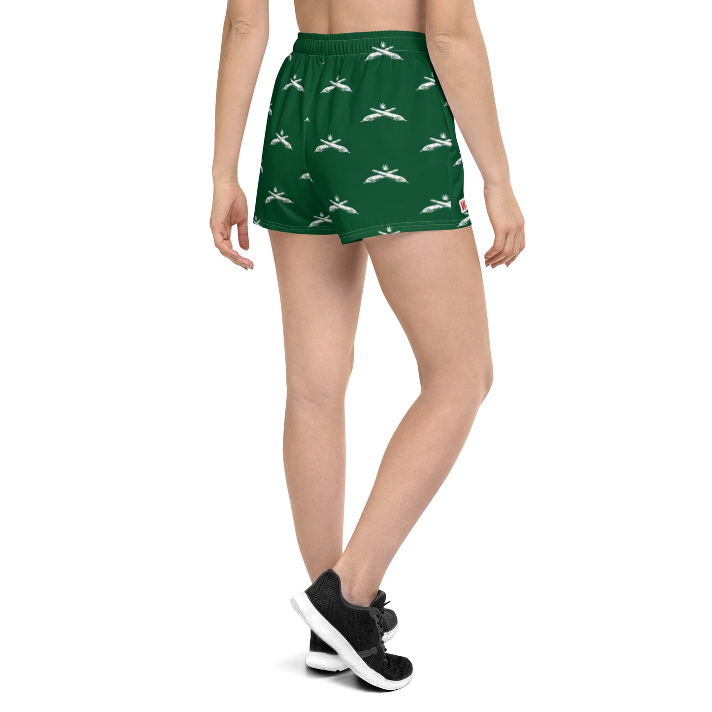 Crossed Joints Women’s Athletic Shorts