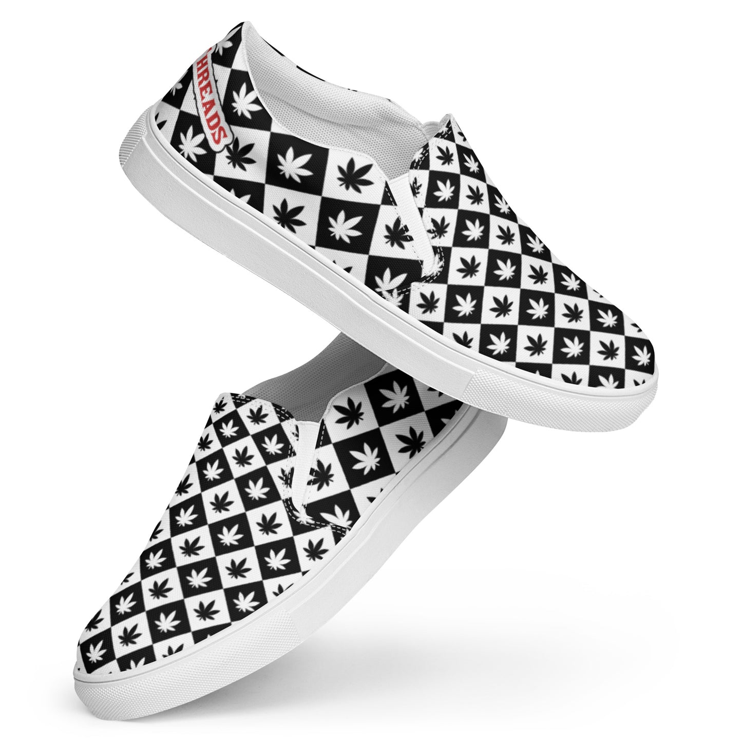 2 Tone Men’s Slip-on Canvas Shoes