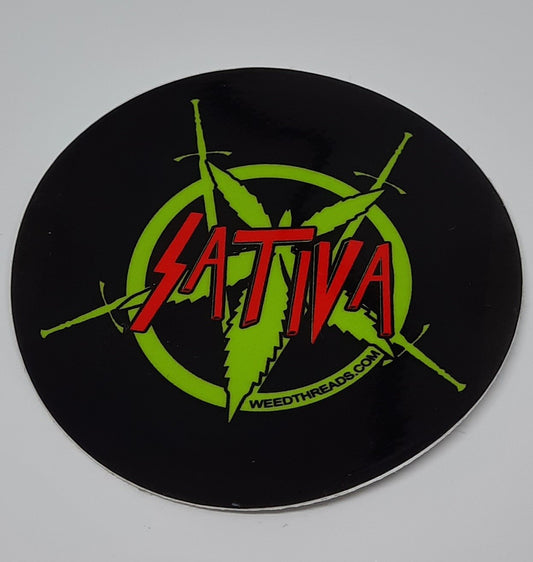 Sativa Logo Sticker